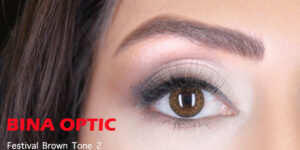 لنز مورنینک قهوه ای 2